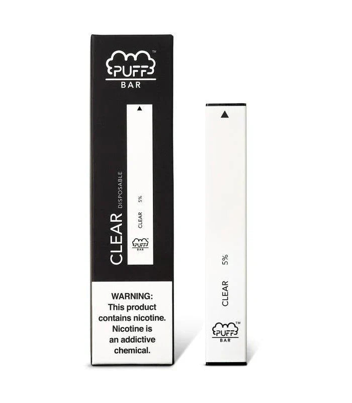 Puff Bar Disposable Device Clear