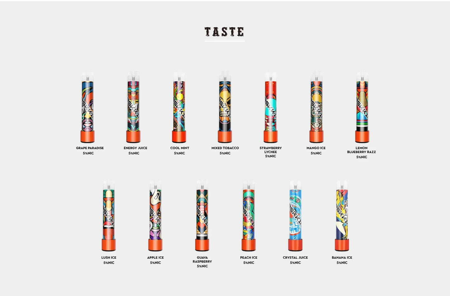 MaskKing HighPro Max Apple Strawberry Watermelon (1500 Puffs)
