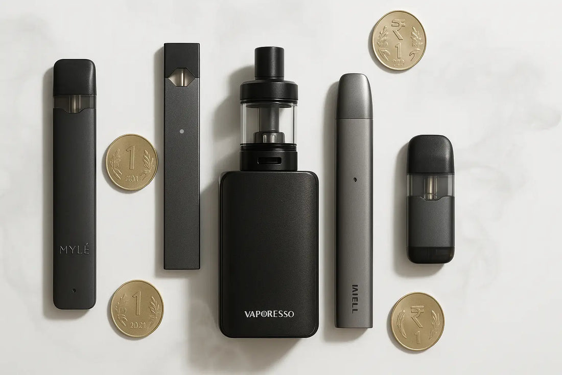 Best vape pods in India 2025 - Myle, Juul and refillable pod kits