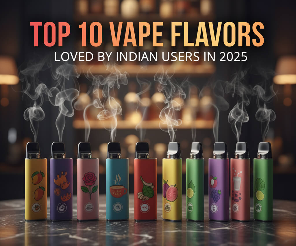 Top 10 Vape Flavors Loved by Indian Users in 2025