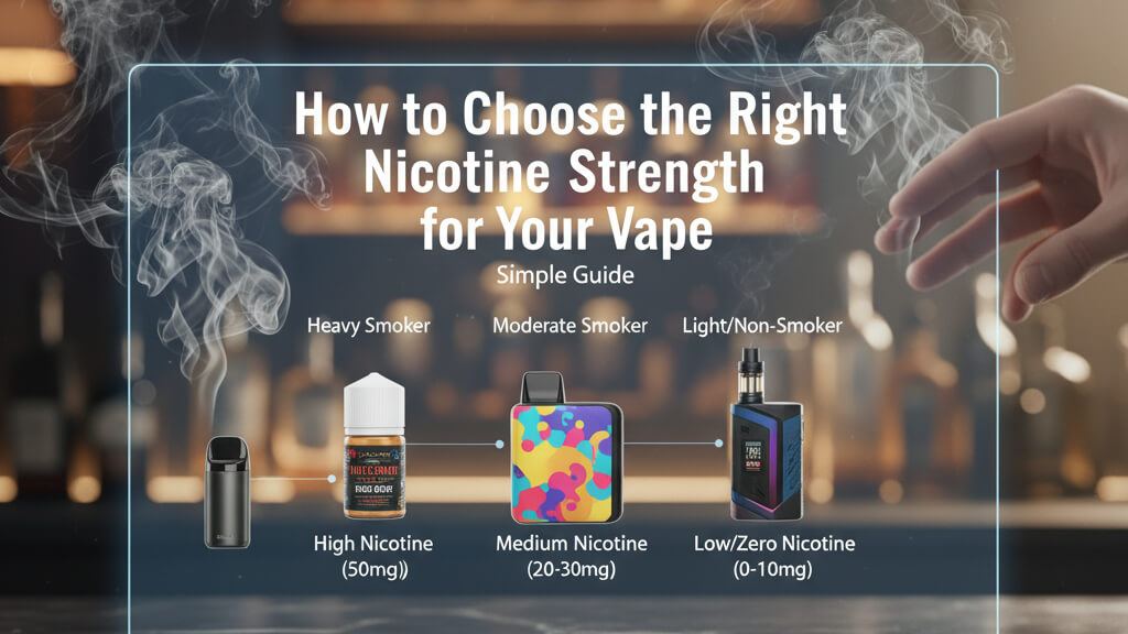 How to Choose the Right Nicotine Strength for Your Vape