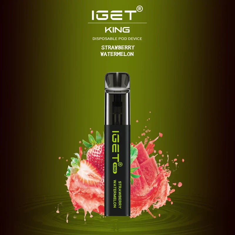 IGET King Vape - Strawberry Watermelon (2600 Puffs)
