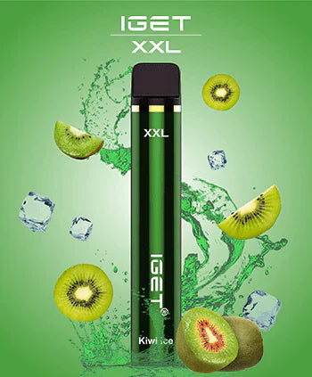IGET XXL Vape - Kiwi Ice (1800 Puffs)