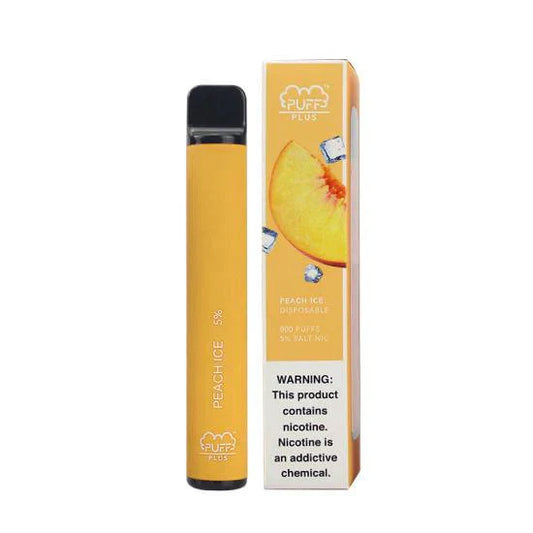 Puff Plus Peach Ice (800 Puffs)