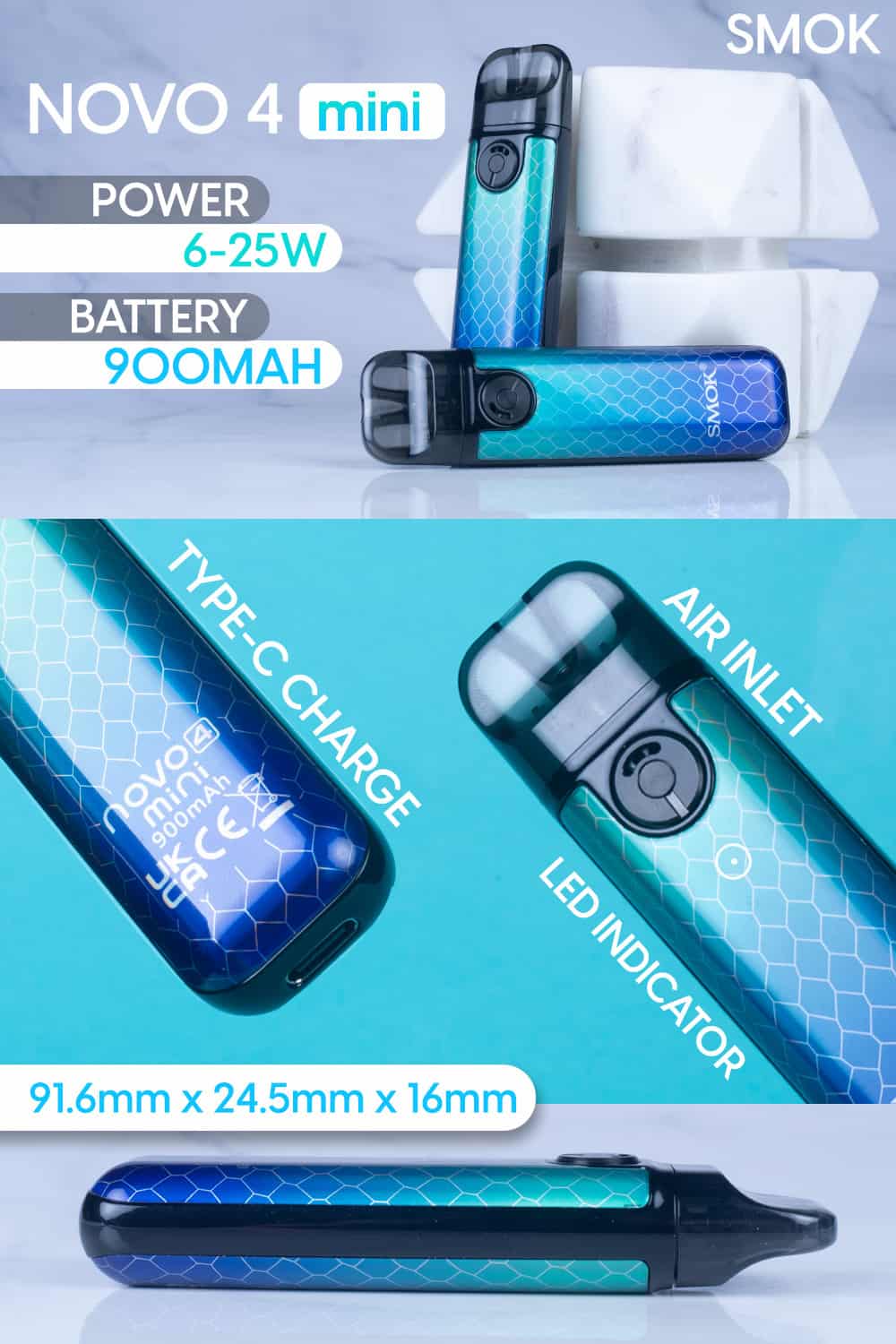 SMOK Novo 4 Mini 25W Pod Kit