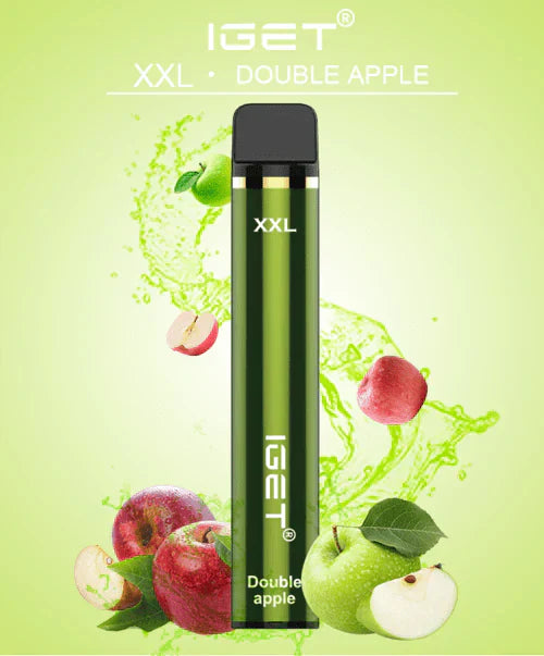 IGET XXL Vape - Double Apple (1800 Puffs)