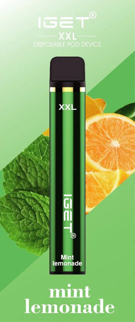IGET XXL Vape - Mint Lemonade (1800 Puffs)