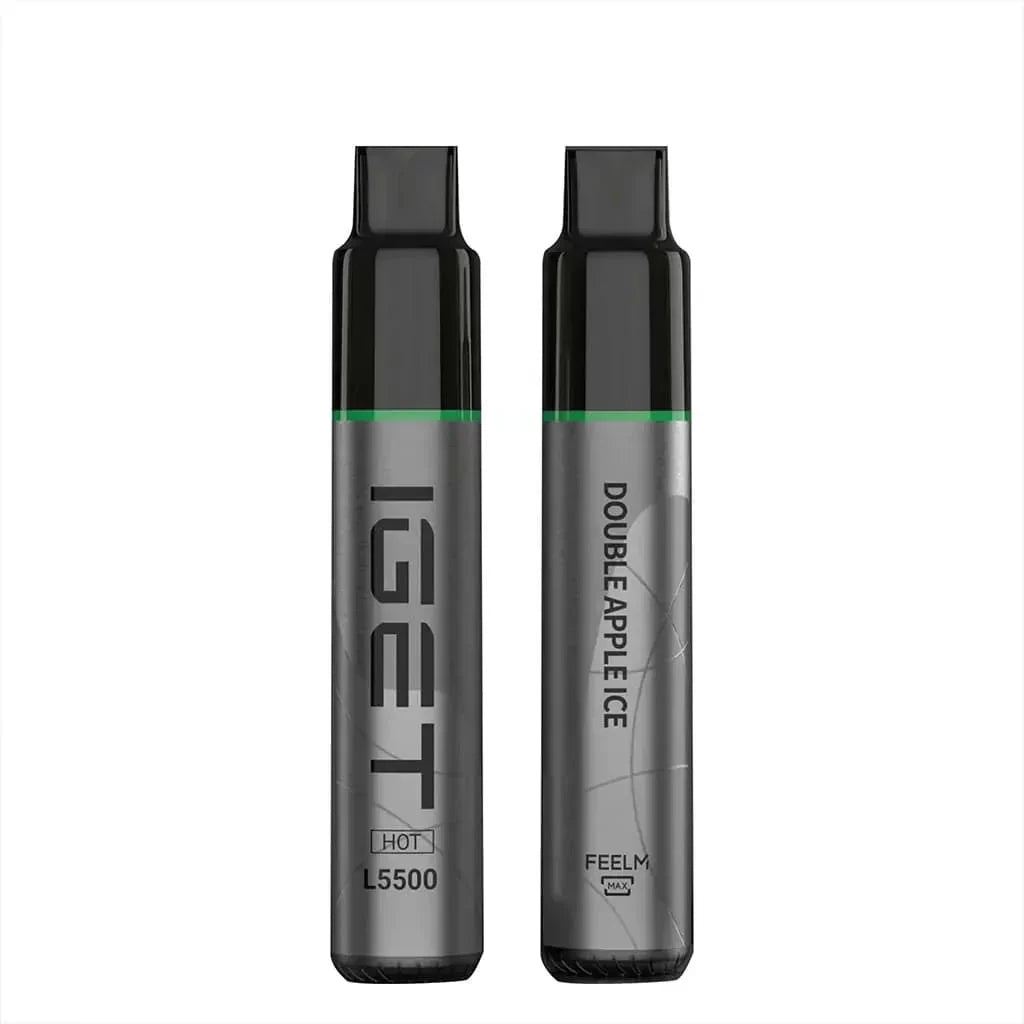 IGET HOT - Double Apple Ice (5500 Puffs)