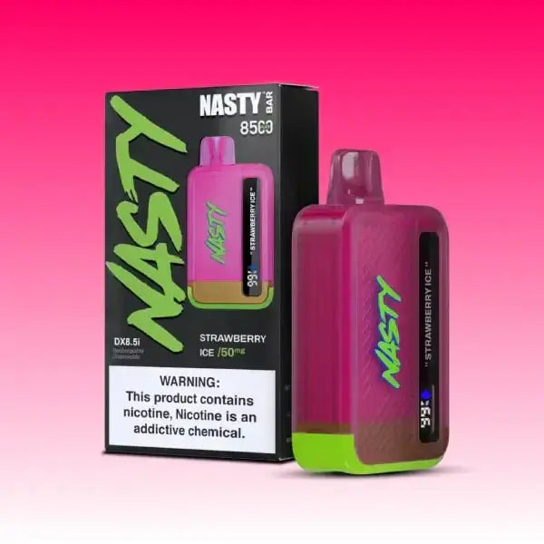Nasty Bar Strawberry Ice 8500 Puffs
