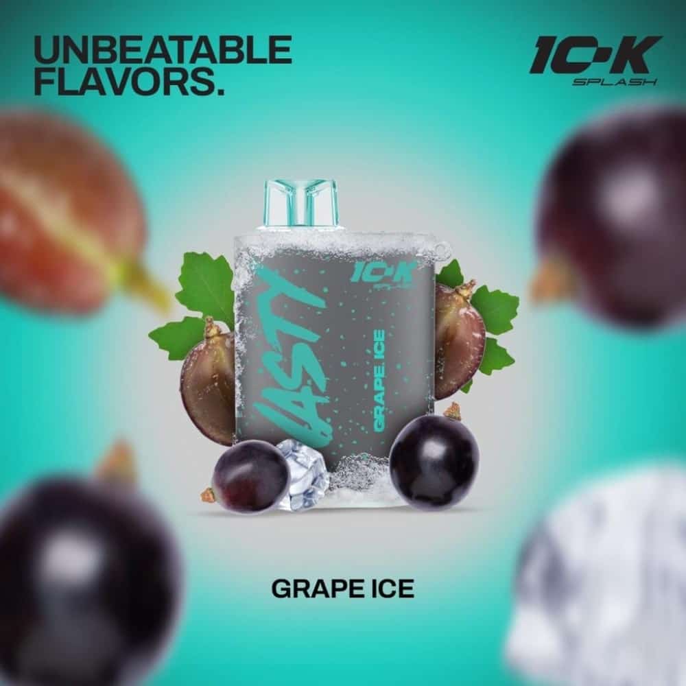 Nasty Splash Grape Ice Disposable Vape – 10000 Puffs