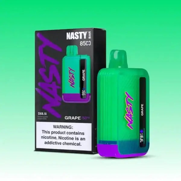 Nasty Bar Grape Disposable Vape – 8500 Puffs