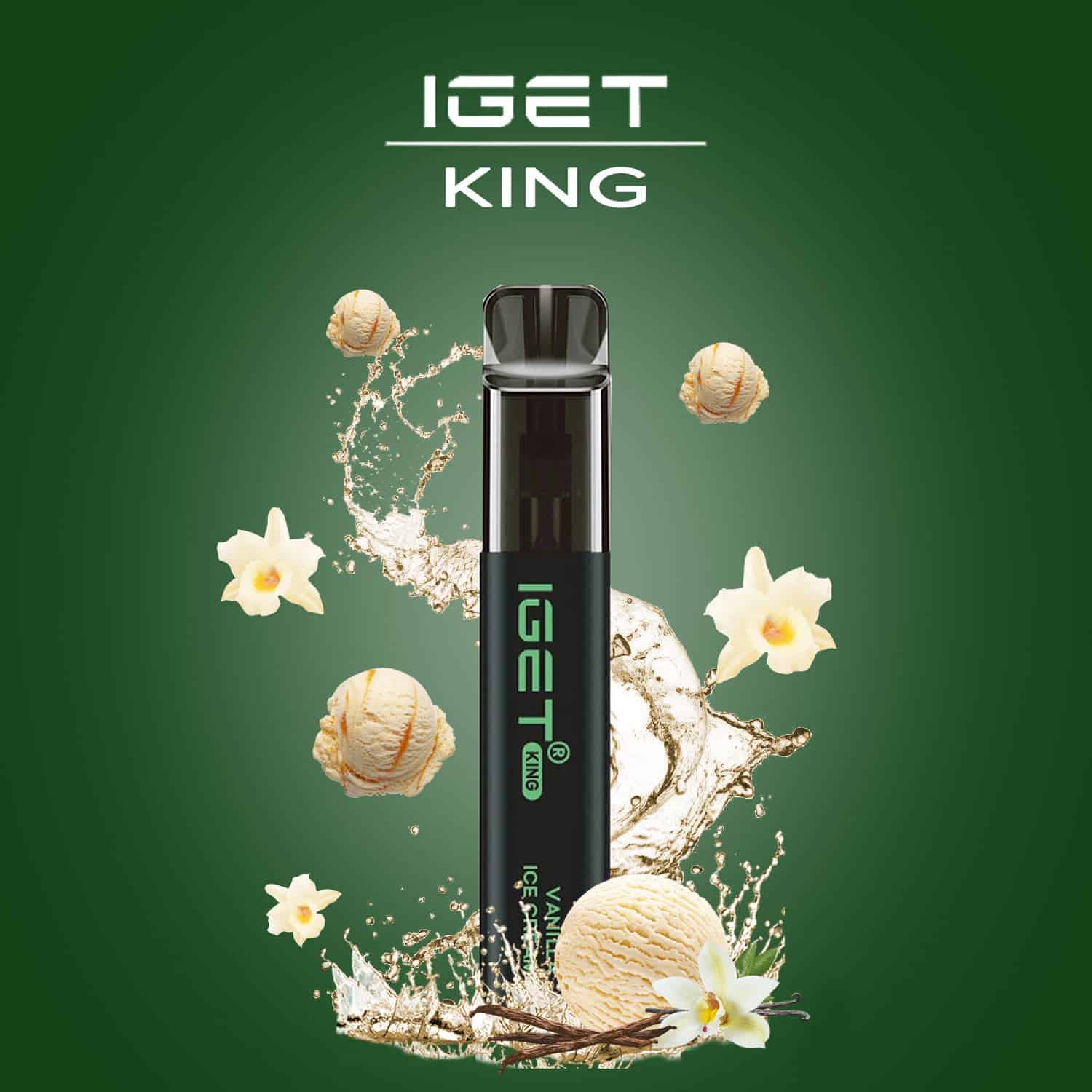 IGET King Vape - Vanilla Ice Cream (2600 Puffs)