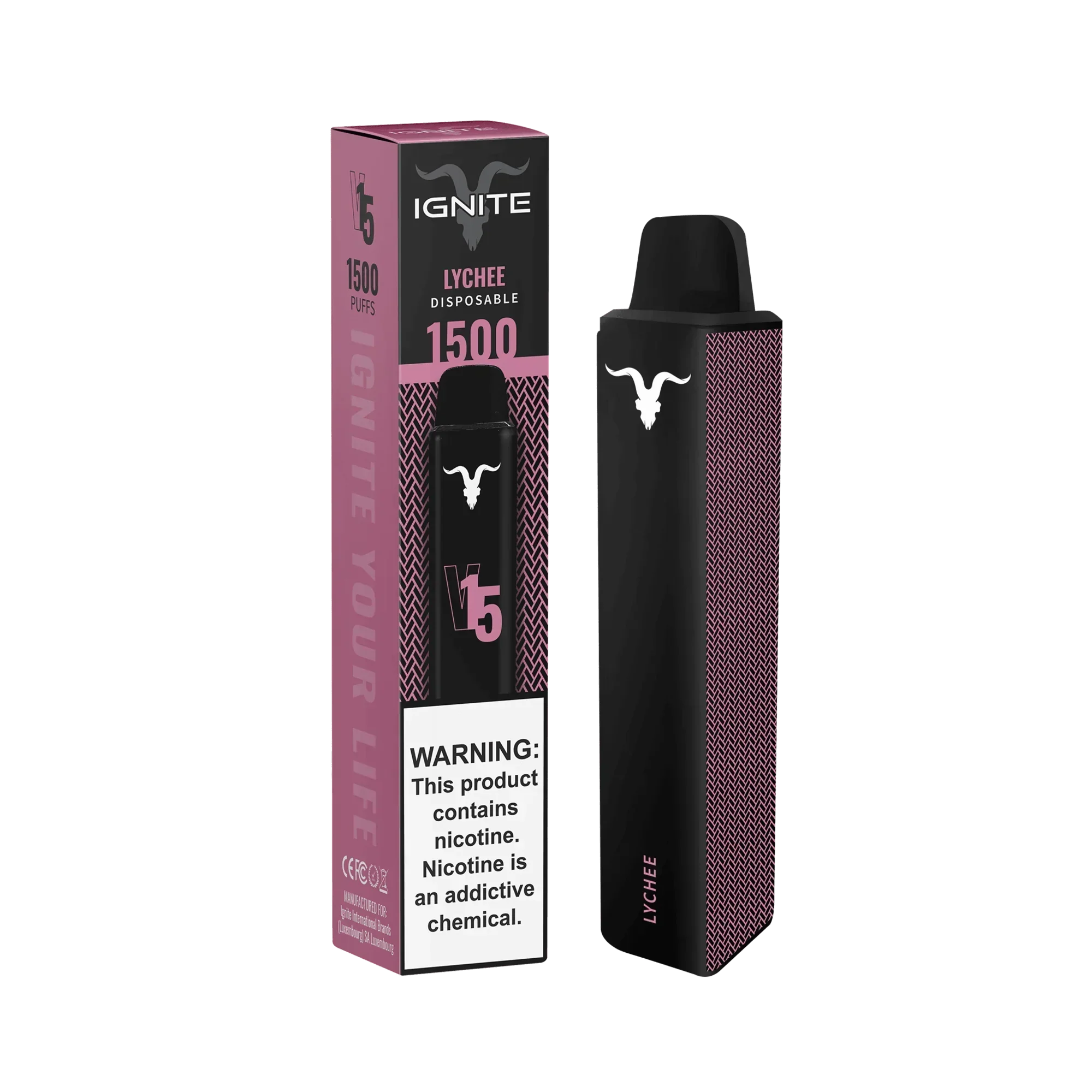 Ignite V15 Vape Pen Lychee (1500 Puffs)