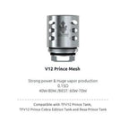 SMOK V12 Price/RBA Replacement Coils ( All Resistance )